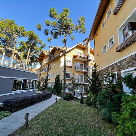 Apto Moderno Com Lareira, Piscina Aquecida E Infra Completo Em غرامادو المظهر الخارجي الصورة